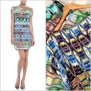 Milly Chloe Ikat Print Dress